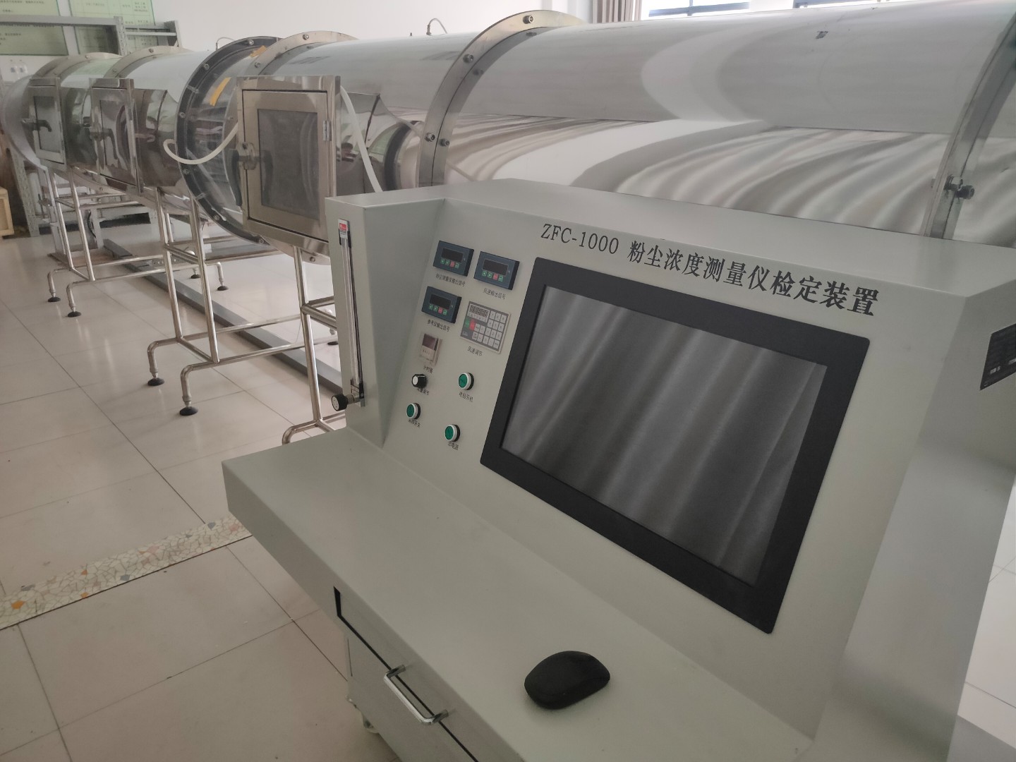 2、ZFC-1000粉尘浓度测量仪检定装置